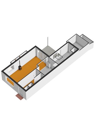 Floorplan - Buitenweg 1, 2375 XS Rijpwetering